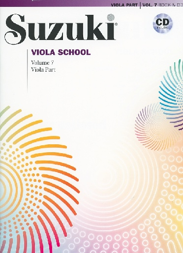 Suzuki: Viola School Vol.7 Revised (viola & CD)