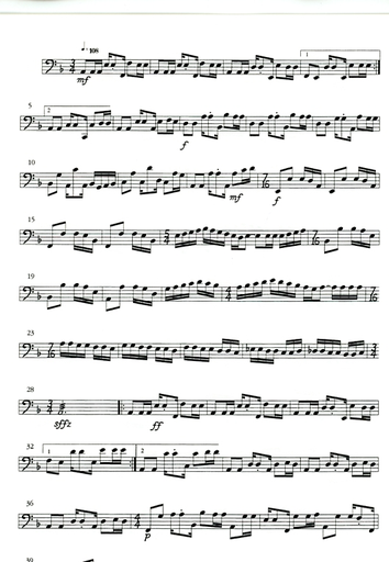 Abou-Khalil, R.: Arabian Waltz (2 violins, viola, and cello)