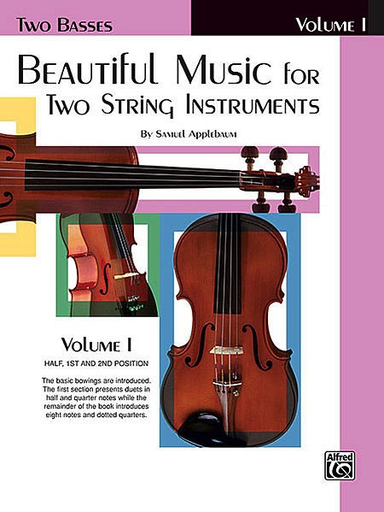 Applebaum, S.: Beautiful Music for Two String Instruments, Book 1 (2 basses)