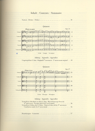 Mendelssohn, Felix: String Quintets Op. 18 and 87 (2 violins, 2 violas, cello)