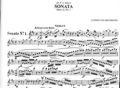 Beethoven, L von: Sonatas #1-5 (violin & piano)