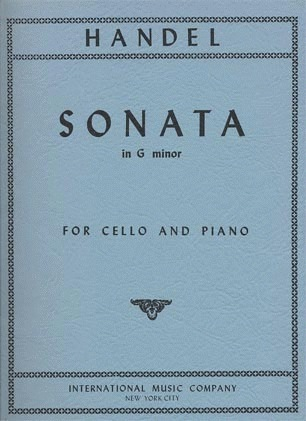 Handel, G.F.Sonata in G minor (cello & piano)