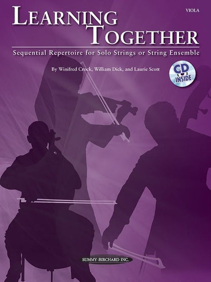 Crock, Dick, & Scott: Learning Together (viola)(CD) Alfred