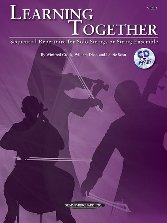 Crock, Dick, & Scott: Learning Together (viola)(CD) Alfred