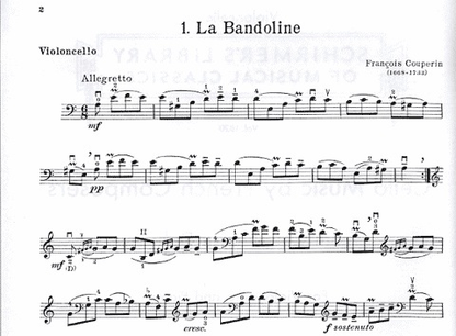 Cello Music by French Composers from Couperin to Debussy (cello & piano)