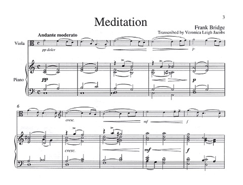Bridge, Frank: Ten Pieces for Viola & Piano Vol.2 (viola & piano)
