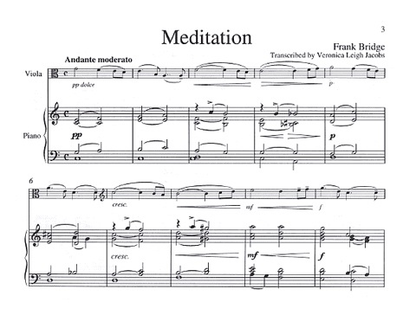Bridge, Frank: Ten Pieces for Viola & Piano Vol.2 (viola & piano)