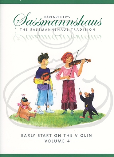 Sassmannshaus, K.: Early Start on the Violin, Volume 4 (violin) Barenreiter