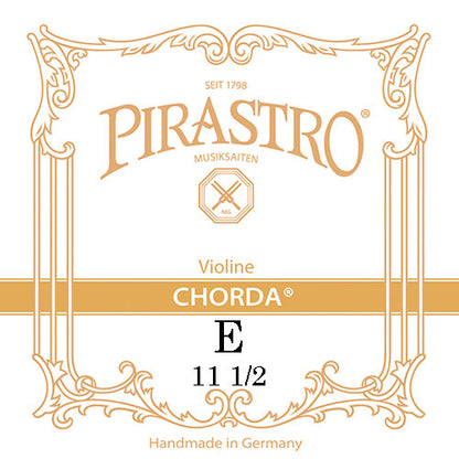 Pirastro CHORDA violin E string, gut, medium, 11-1/2