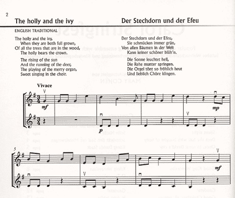 Cohen, Mary: Carol Stringfest (2 violins)