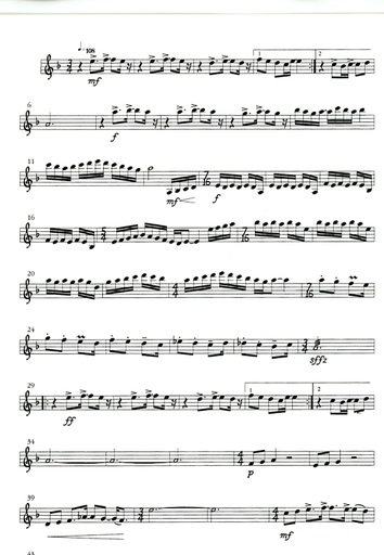 Abou-Khalil, R.: Arabian Waltz (2 violins, viola, and cello)