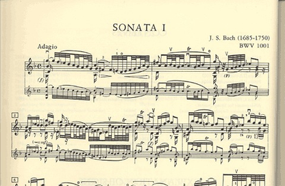 Bach, J.S. (Rostal): Six Sonatas and Partitas, BWV1001-1006 - Urtext (violin)