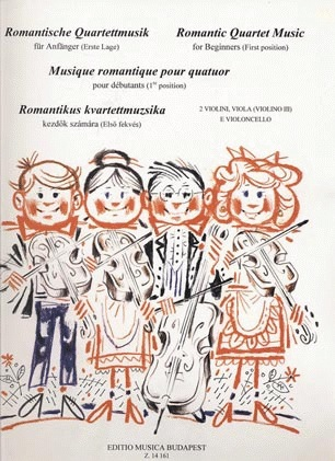 Pejtsik: Romantic Quartet Music for Beginners (string quartet), Edito Musica Budapest
