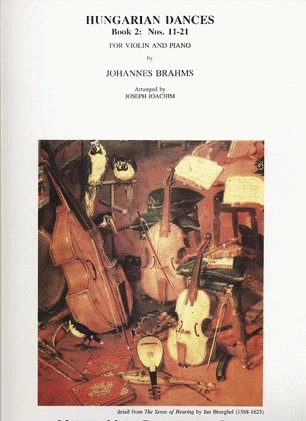 Brahms, Johannes (Joachim): Hungarian Dances Bk.2 #11-21 (violin & piano)