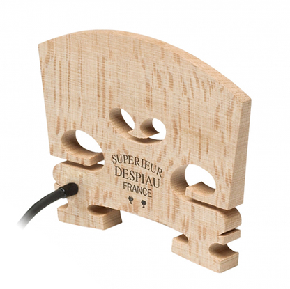 Fishman V300 Concert Series Pro Violin Pickup imbedded in bridge, with Carpenter jack termination