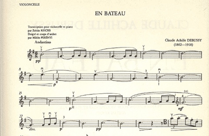 Debussy, Claude: En Bateau (Cello & Piano)