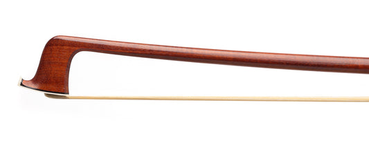 Éric Gagné viola bow, silver-mounted, figured Pernambuco, 2022, 70.7 g. Montreal, | Metzler Violins