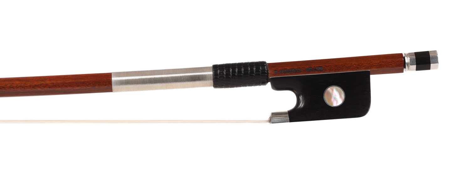 F. CORREIA  - BRASIL, round Ipe Special Edition viola bow, Arcos Brasil, silver-mounted, BRAZIL, 70.9g