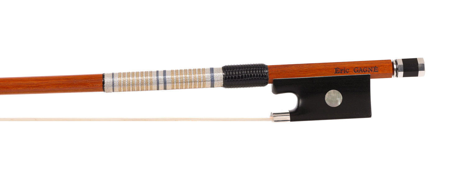 Éric Gagné violin bow, silver-mounted, 60.7 grams, Montreal, | Metzler Violins