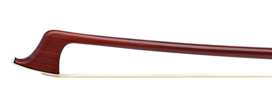K. P. Lee  silver mounted round cello bow, #16, with silver tinsel and silver wire grip, 80.9 grams, USA