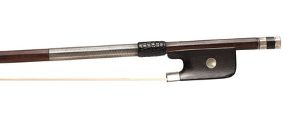 Albert MASTERMAN cello bow, ebony and silver, Los Angeles, USA, circa 1937