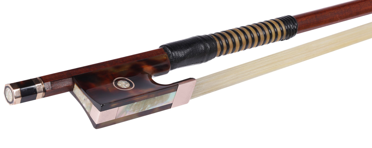 W.D. WATSON. LONDON. violin bow, tortoise shell, gold, Parisian eye, round stick 61.9 g | Metzler Violins