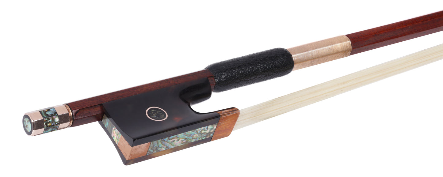 K. GERHARD PENZEL violin bow, gold & tortoise-shell, octagonal stick 63.6 g | Metzler Violins