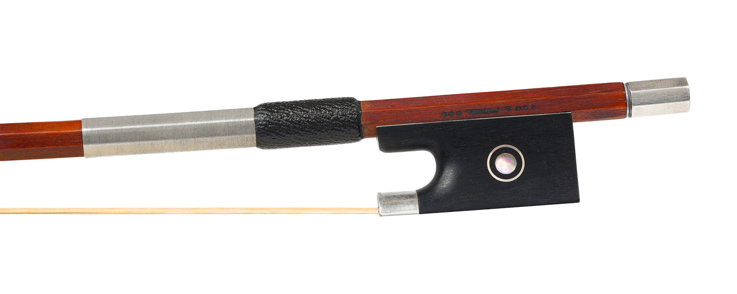 SIEGFRIED FINKEL viola bow, silver mounted, Brienz, Switzerland, 70 grams