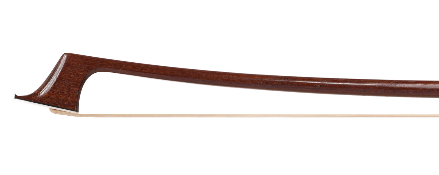 V. SCHAEFFER  - BRASIL, round Ipe cello bow, Arcos Brasil, nickel-mounted, BRAZIL, 80.6 grams
