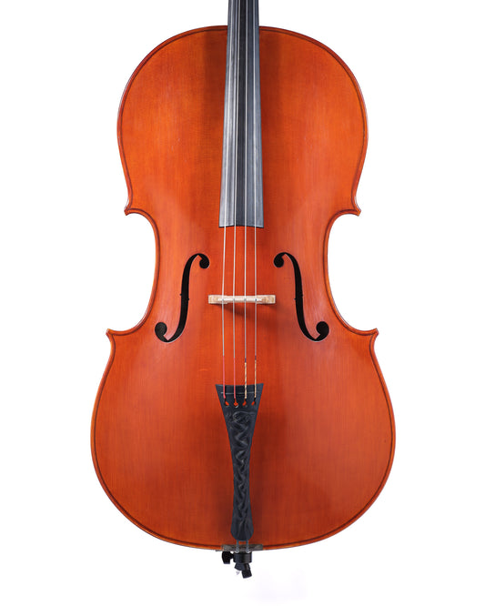 Carlos Funes Vitanza cello, 2021, "personal model", San Francisco, USA | Metzler Violins