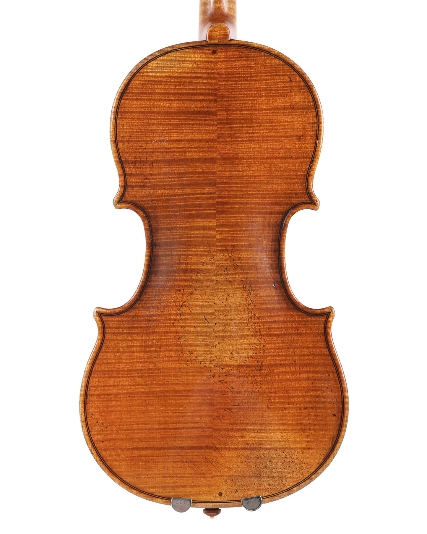 Arlie Moran antiqued violin, opus 6, two-piece back, 1963, Fresno, California (signed)