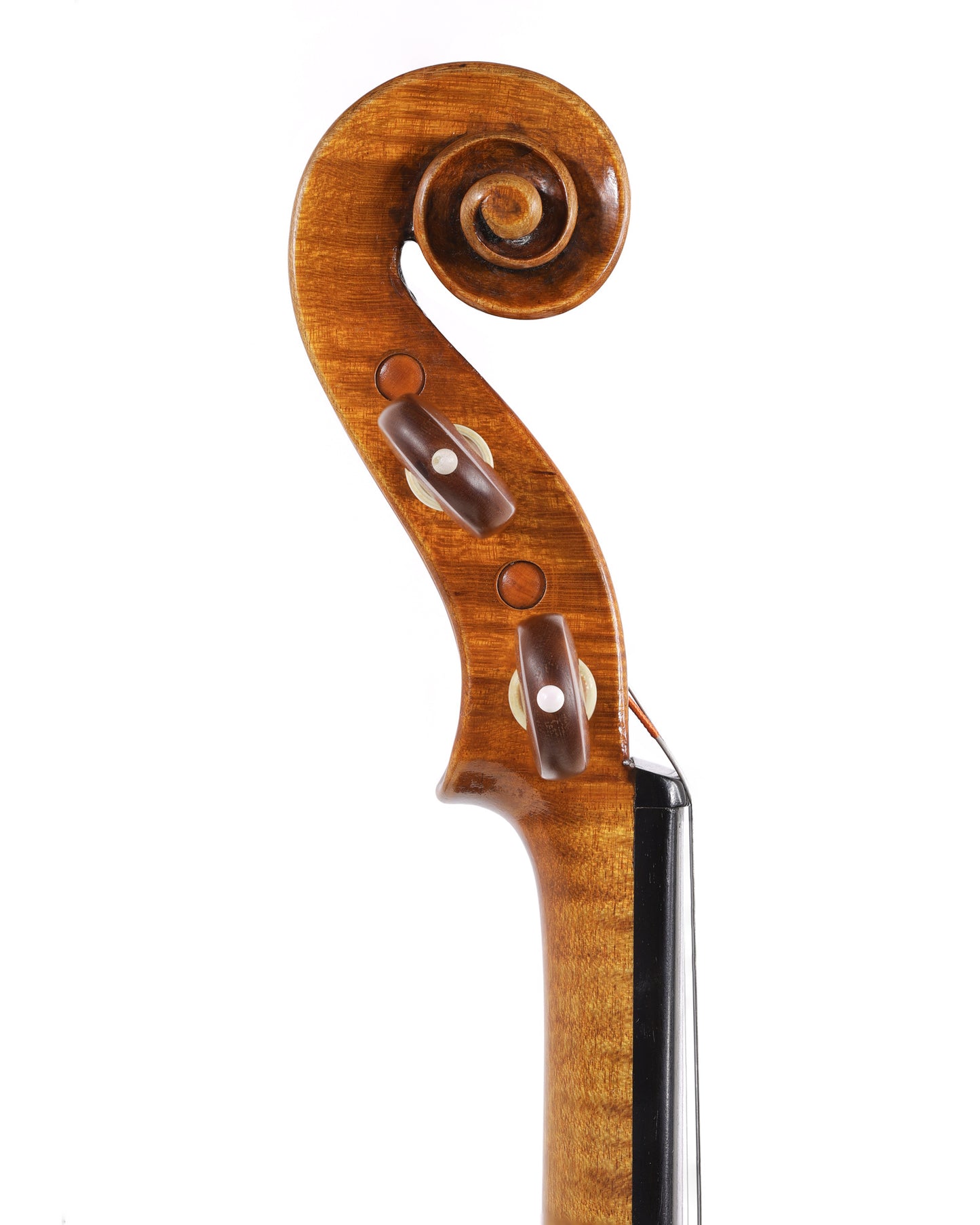 Arlie Moran antiqued violin, opus 6, two-piece back, 1963, Fresno, California (signed)