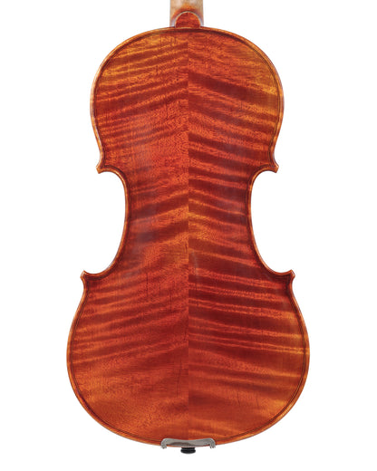 "Wood Bridge" highly flamed 4/4 violin, mod. 300