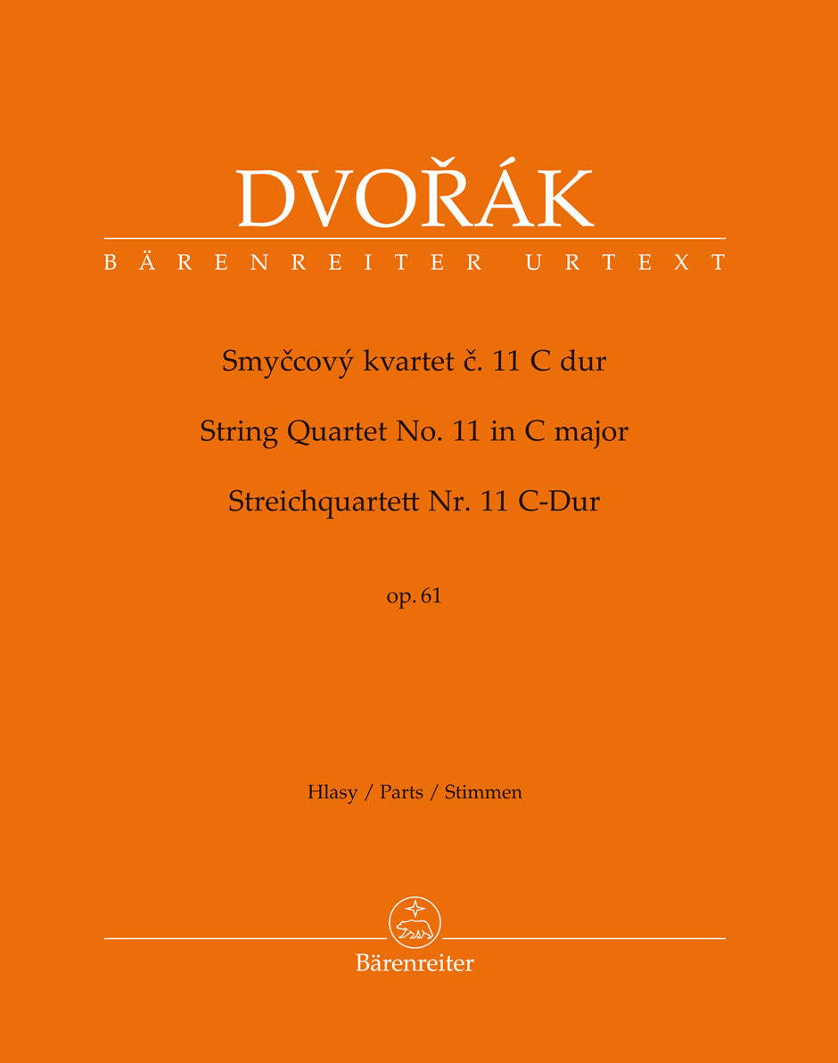 Dvorak, A.(Schick): String Quartet No.11, Op. 61 in C Major | Metzler Violins
