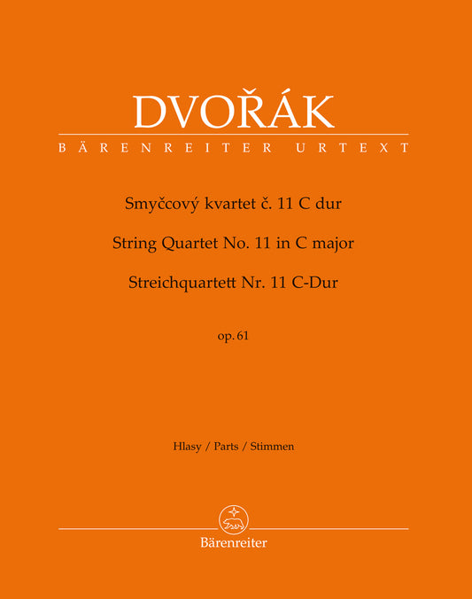 Dvorak, A.(Schick): String Quartet No.11, Op. 61 in C Major | Metzler Violins