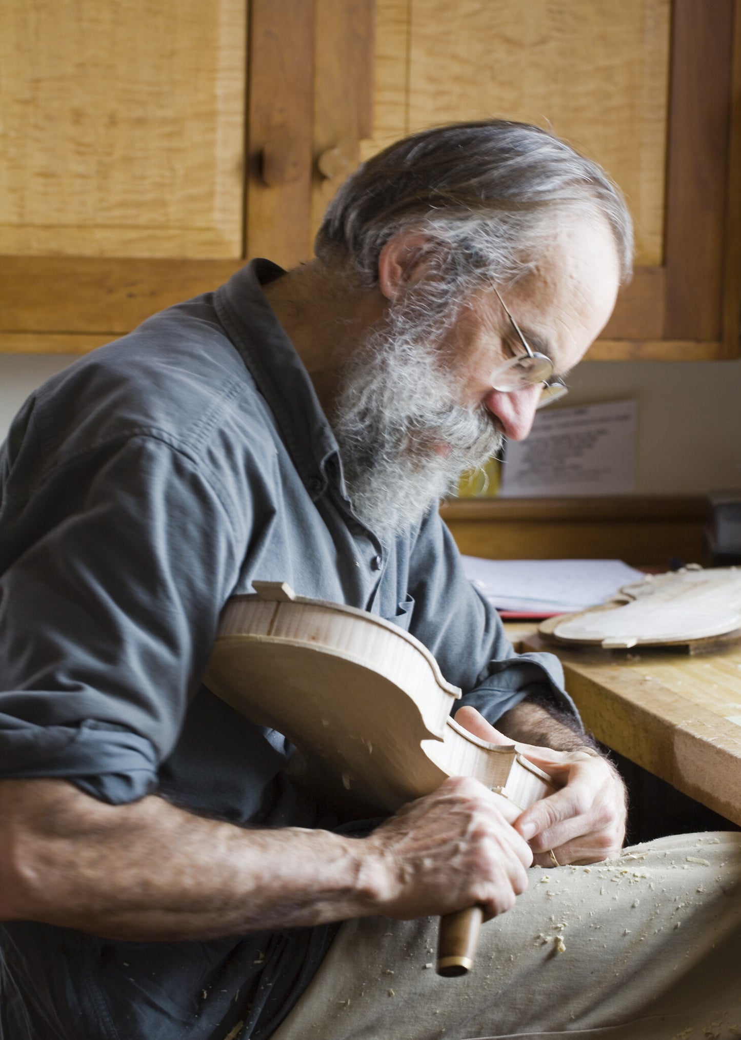 Douglas C. Cox "Diable 1734 del Gesu" violin, Opus 671, 2010, Brattleboro, Vermont