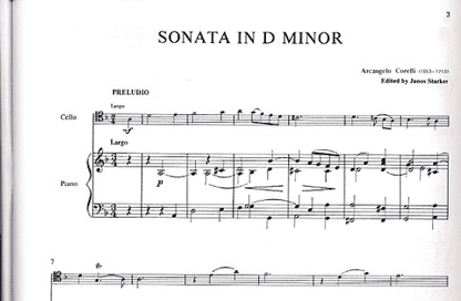 Starker, J. (ed)5 Italian Sonatas (cello & piano)