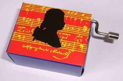 Hand-Cranked FRIDOLIN cardboard Music Box, GERMANY (various composers & melodies)