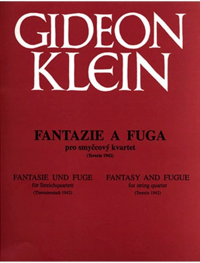 Klein, Gideon: String Quartet Fantasy and Fugue 1942 (score and parts)