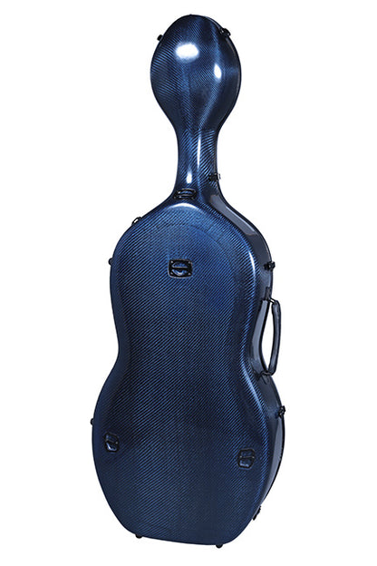 Musilia S3 Ultralight carbon fiber cello case with Endpin Block System, 5.5 lbs.,