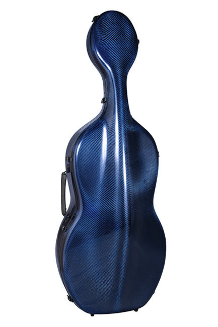 Musilia S3 Ultralight carbon fiber cello case with Endpin Block System, 5.5 lbs.,