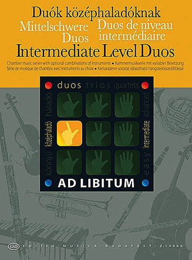 Soos, A./Zempleni, L. (ed., Arr.): Intermediate Level Duos; Chamber Music with Optional Combinations of Instruments (violin, viola, cello, bass)