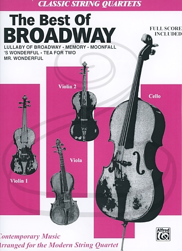 Esposito: (collection/score/parts) The Best of Broadway - ARRANGED (string quartet) Alfred Music
