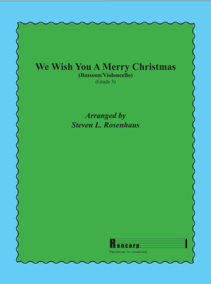 Rosenhaus: We Wish You a Merry Christmas (2 cellos) NORTHEASTERN