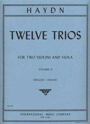 Haydn (Lyman): 12 Easy Trios, Vol.2 (2 violins, & viola) IMC