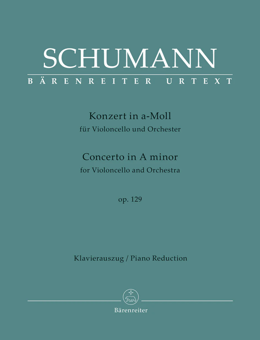 Schumann, R. (Wadsworth): Cello Concerto in A minor, Op.129 (cello & piano) Barenreiter| Metzler Violins