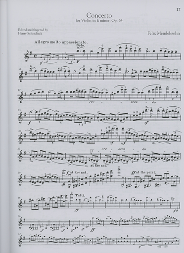 Schirmer, G.: (Collection) Three Romantic Violin Concertos - Bruch, Mendelssohn, Tchaikovsky (violin, and piano)