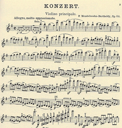 Mendelssohn, Felix (Flesch): Violin Concerto Op.64 (Violin & Piano) PETERS