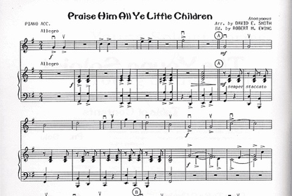 Smith, D.E.: The Young Soloist-Collection of Sacred Solos (Viola & Piano)
