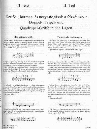 Bloch, Jozsef: Double Stop Tutor Op.50 Vol.2 (violin)